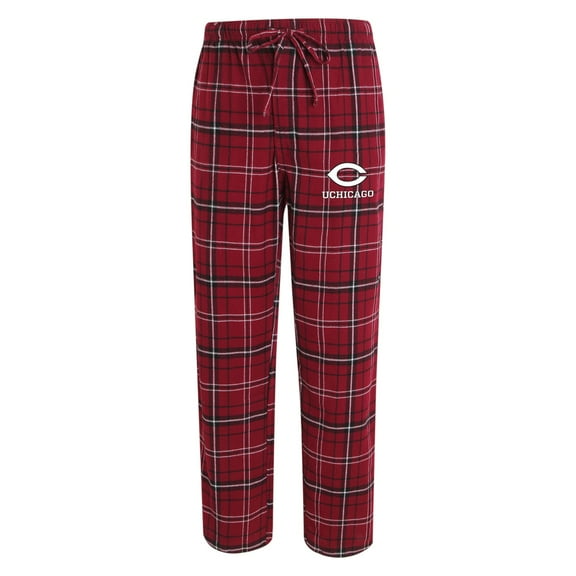 Men's Concepts Sport Maroon/Black UChicago Maroons Ultimate Flannel Pants