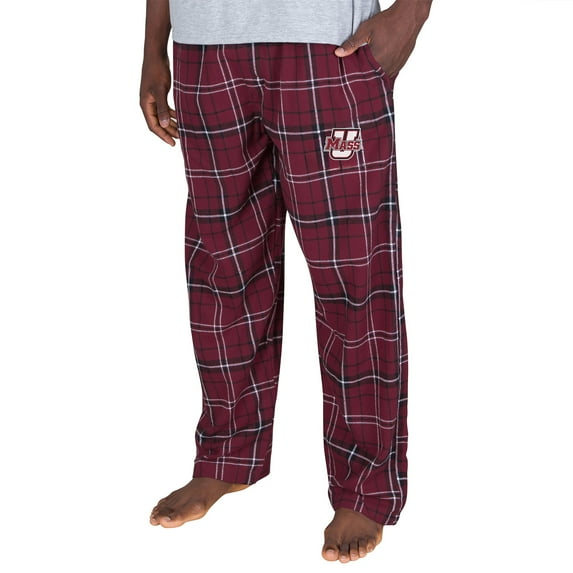 Men's Concepts Sport Maroon/Black UMass Minutemen Ultimate Flannel Pants