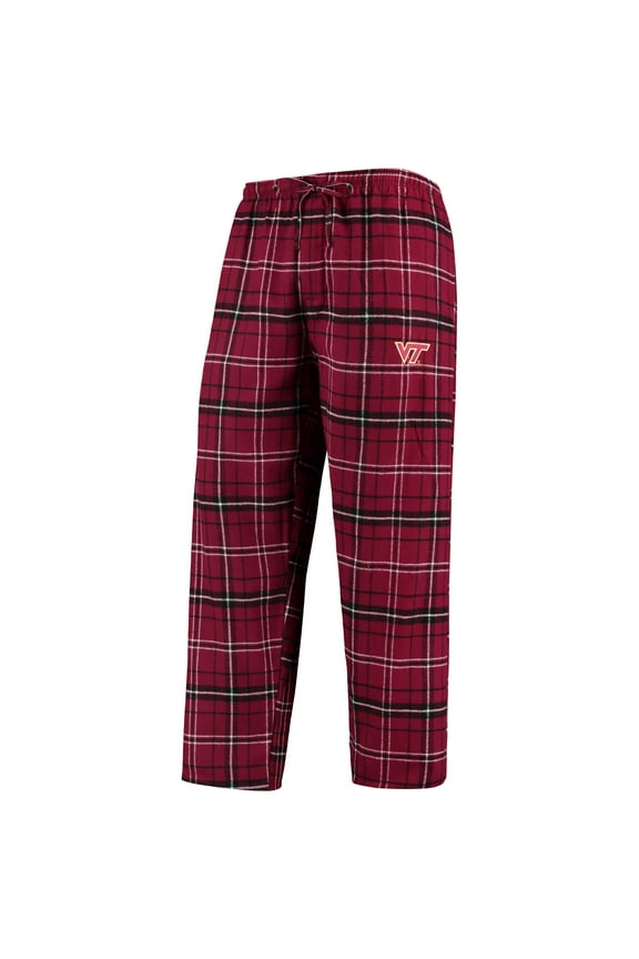 Men's Concepts Sport Maroon/Black Virginia Tech Hokies Ultimate Flannel Pants