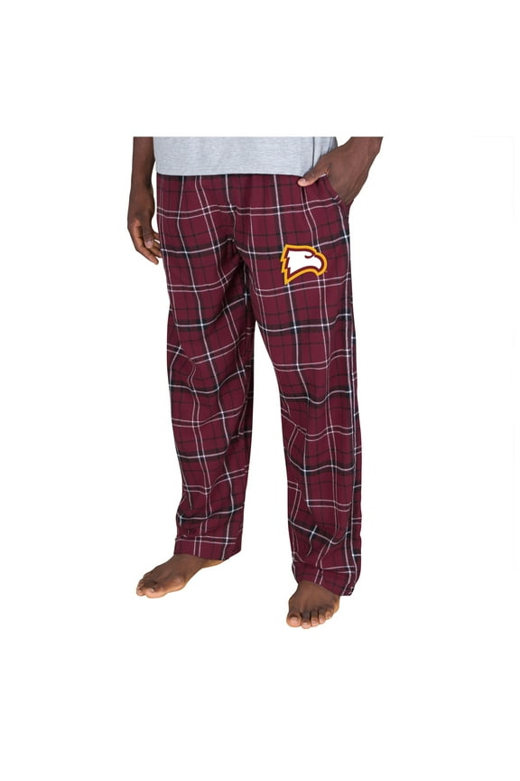 Men's Concepts Sport Maroon/Black Winthrop Eagles Ultimate Flannel Pants