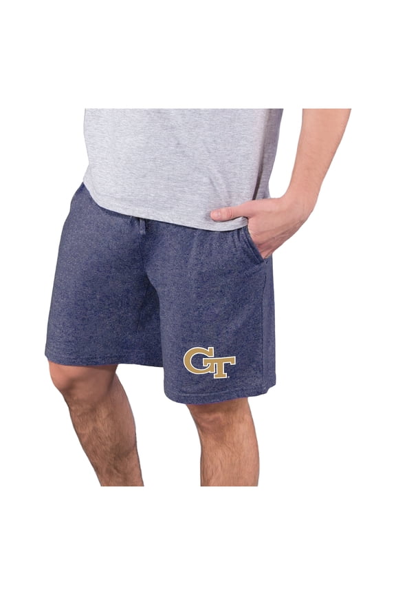Men's Concepts Sport Navy Georgia Tech Yellow Jackets Quest Knit Jam Shorts