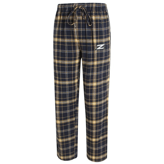 Men's Concepts Sport Navy/Gold Akron Zips Ultimate Flannel Pants