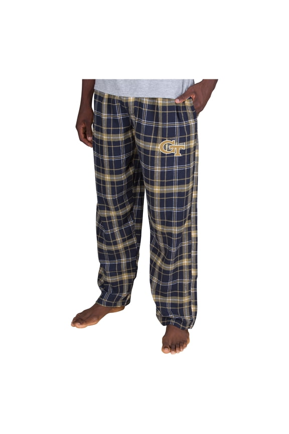 Men's Concepts Sport Navy/Gold GA Tech Yellow Jackets Ultimate Flannel Pants