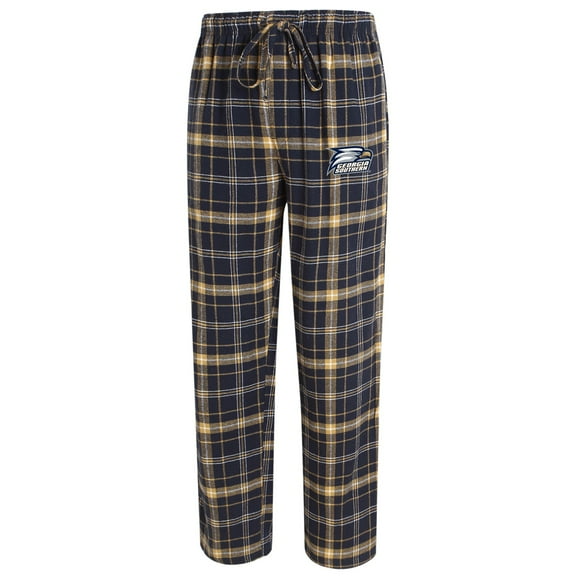 Men's Concepts Sport Navy/Gold Georgia Southern Eagles Ultimate Flannel Pants
