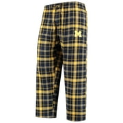 Men's Concepts Sport Navy/Gold Michigan Wolverines Ultimate Flannel Pants