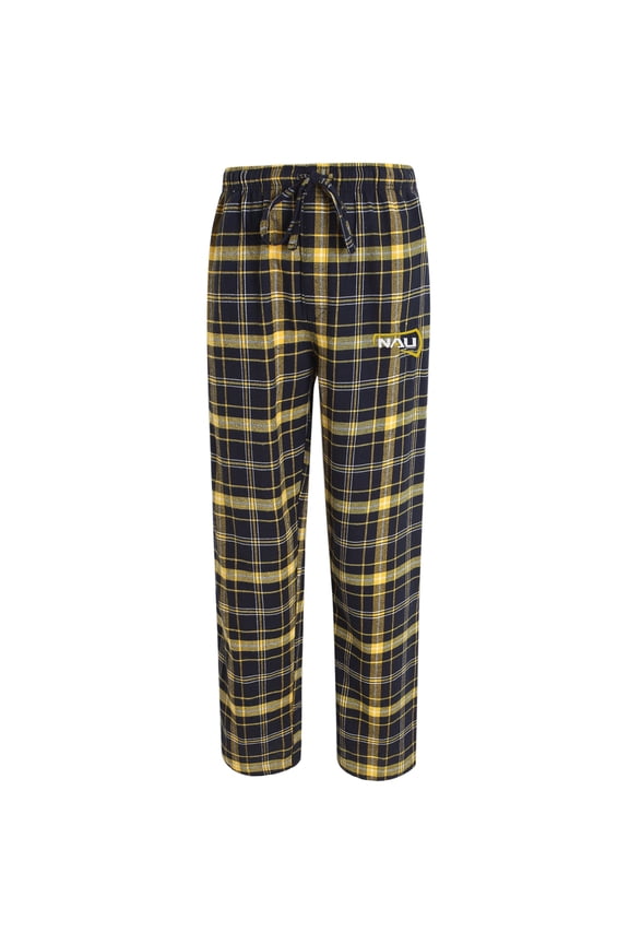Men's Concepts Sport Navy/Gold Northern Arizona Lumberjacks Ultimate Flannel Pants