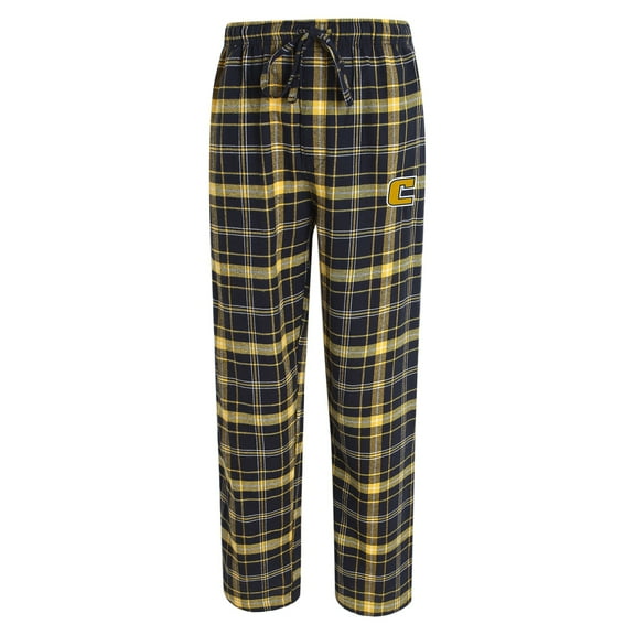 Men's Concepts Sport Navy/Gold Tennessee Chattanooga Mocs Ultimate Flannel Pants