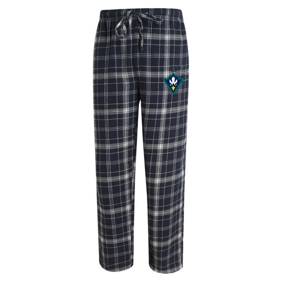 Men's Concepts Sport Navy/Gray UNC Wilmington Seahawks Ultimate Flannel Pants