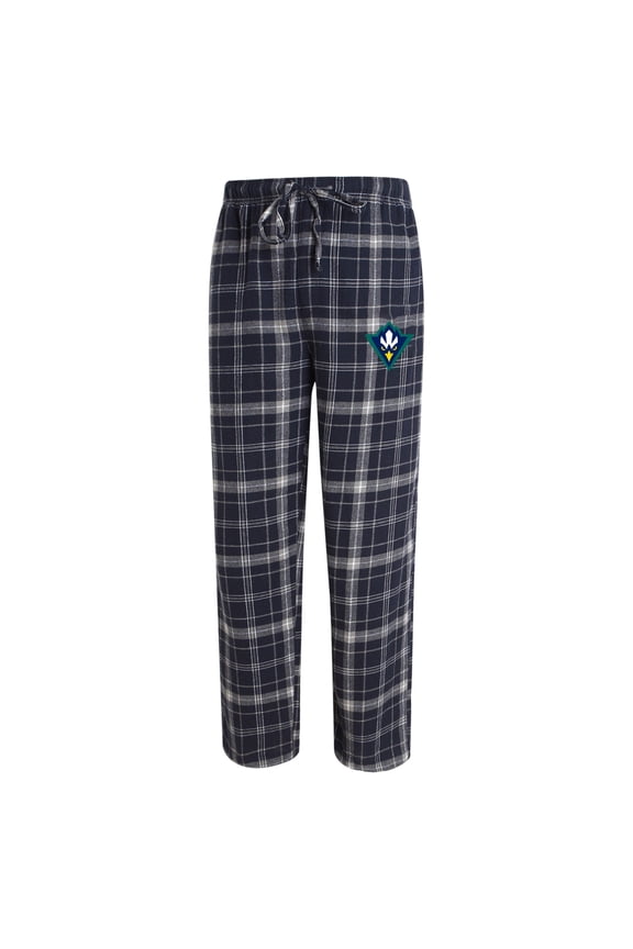 Men's Concepts Sport Navy/Gray UNC Wilmington Seahawks Ultimate Flannel Pants