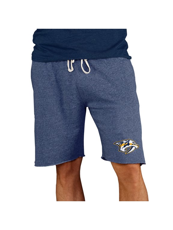 Men's Concepts Sport Navy Nashville Predators Mainstream Terry Shorts