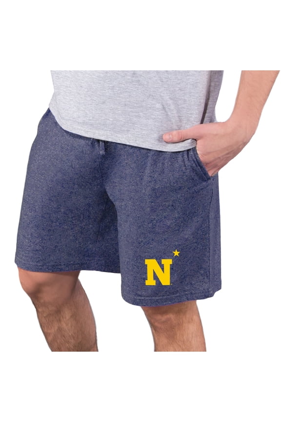 Men's Concepts Sport Navy Navy Midshipmen Quest Knit Jam Shorts