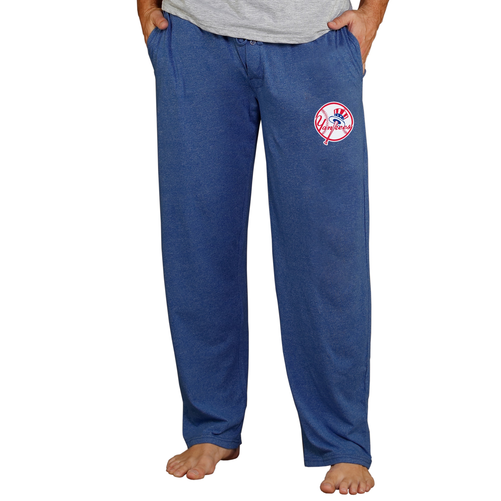 Men's Concepts Sport Navy New York Yankees Cooperstown Quest Lounge Pants - image 1 of 1