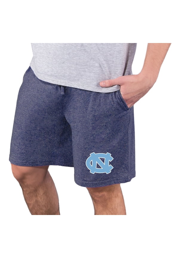 Men's Concepts Sport Navy North Carolina Tar Heels Quest Knit Jam Shorts