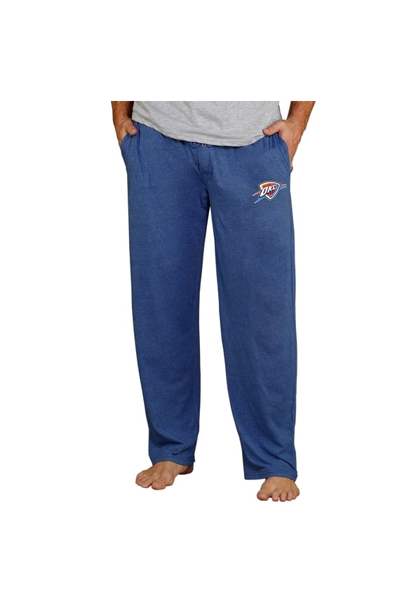 Men's Concepts Sport Navy Oklahoma City Thunder Quest Knit Lounge Pants