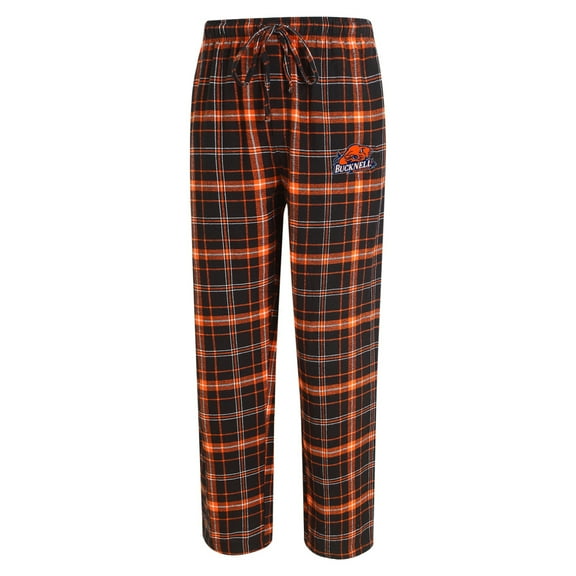 Men's Concepts Sport Navy/Orange Bucknell Bison Ultimate Flannel Pants