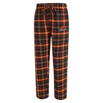Men's Concepts Sport Navy/Orange Bucknell Bison Ultimate Flannel Pants