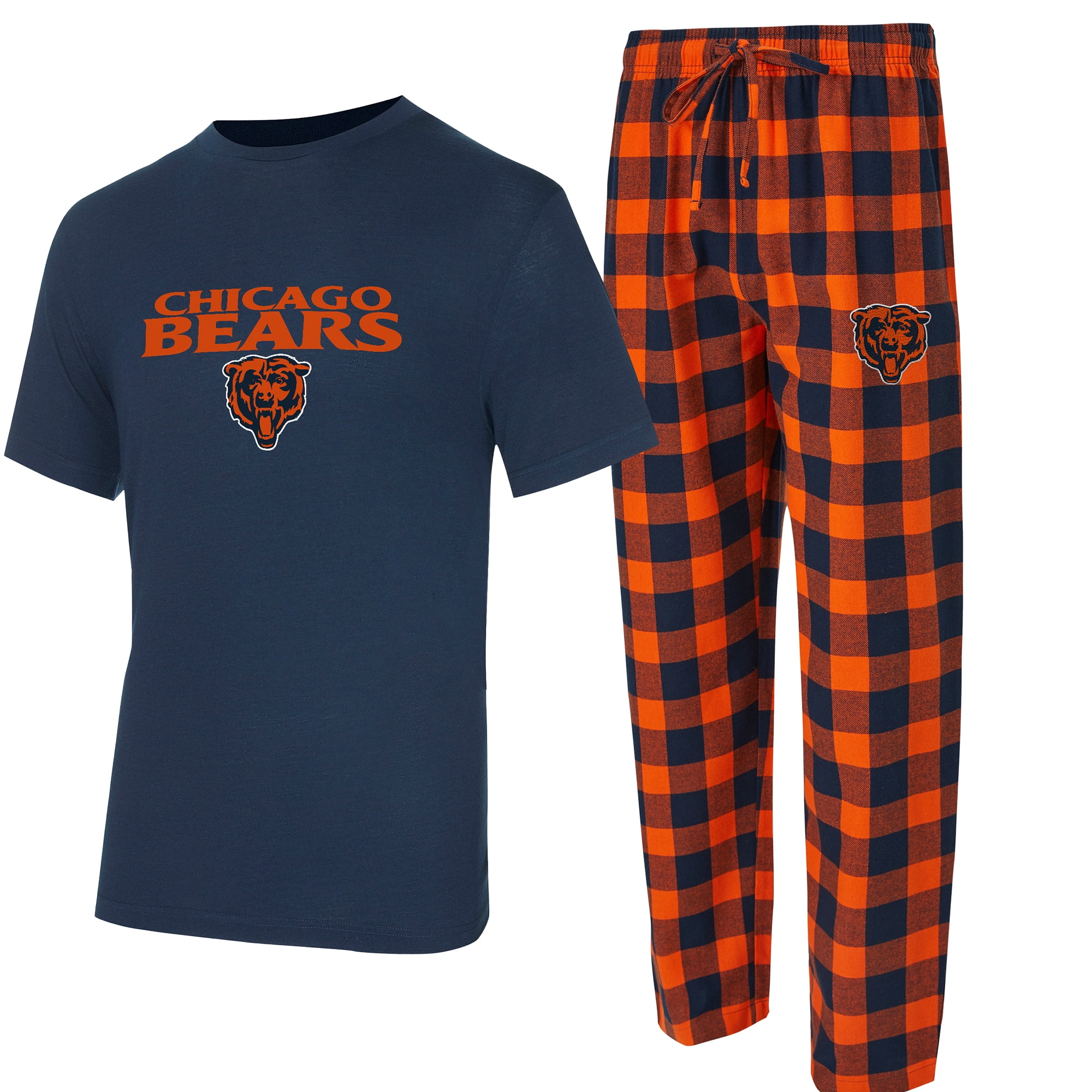 Men's Concepts Sport Navy/Orange Chicago Bears Avondale T-Shirt ...
