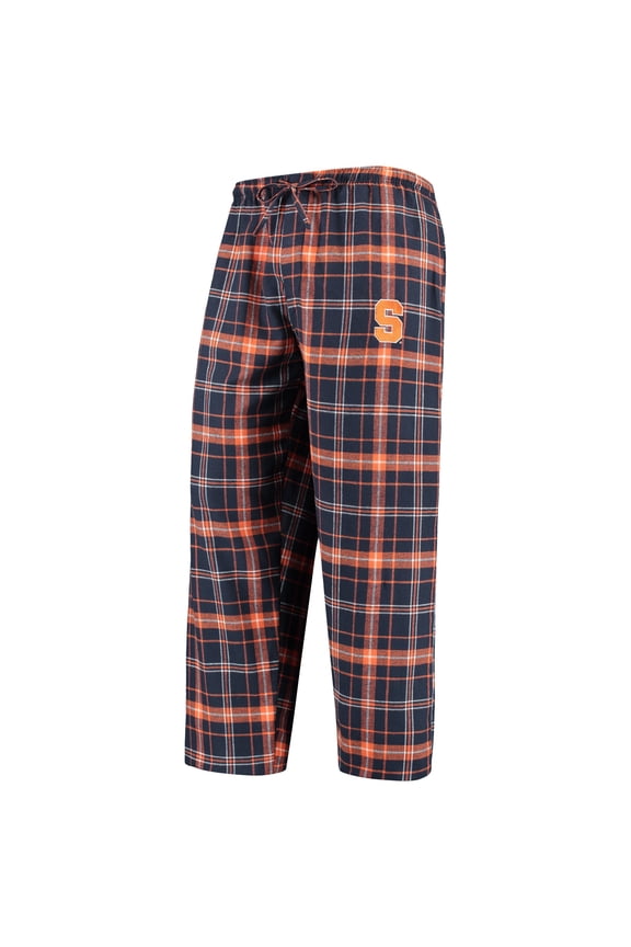 Men's Concepts Sport Navy/Orange Syracuse Orange Ultimate Flannel Pants