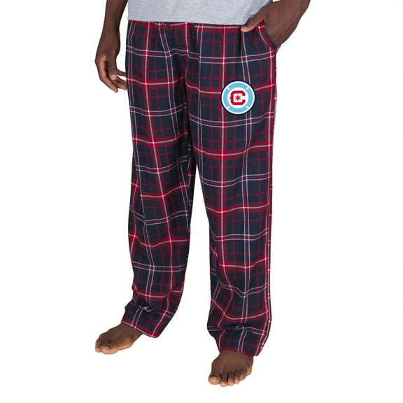 Men's Concepts Sport Navy/Red Chicago Fire Ultimate Flannel Sleep Pants