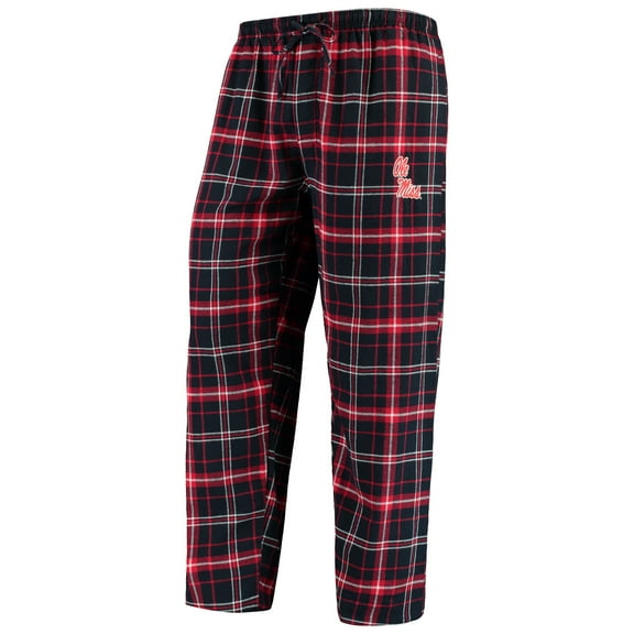Men's Concepts Sport Navy/Red Ole Miss Rebels Ultimate Flannel Pants