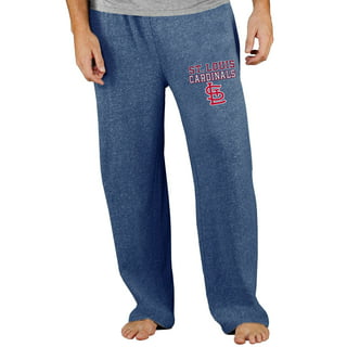 St. Louis Cardinals Women's Breakthrough Split Design Knit Sleep Pants -  Navy/Red