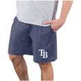 thumbnail image 1 of Men's Concepts Sport  Navy Tampa Bay Rays Quest Knit Jam Shorts, 1 of 1