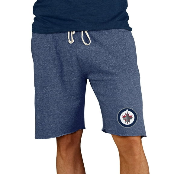 Men's Concepts Sport Navy Winnipeg Jets Mainstream Terry Shorts