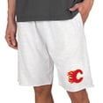 thumbnail image 1 of Men's Concepts Sport Oatmeal Calgary Flames Mainstream Terry Shorts, 1 of 1