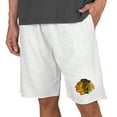 thumbnail image 1 of Men's Concepts Sport Oatmeal Chicago Blackhawks Mainstream Terry Shorts, 1 of 1