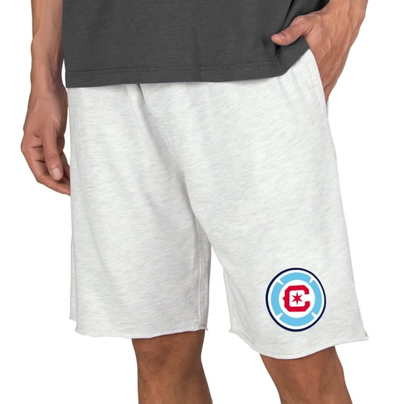 Men's Concepts Sport Oatmeal Chicago Fire Mainstream Terry Shorts