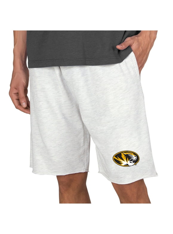 Men's Concepts Sport Oatmeal Missouri Tigers Mainstream Tri-Blend Shorts