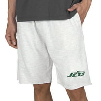 Men's Concepts Sport Oatmeal New York Jets Mainstream Tri-Blend Terry Shorts