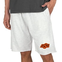 Men's Concepts Sport Oatmeal Oklahoma State Cowboys Mainstream Tri-Blend Shorts