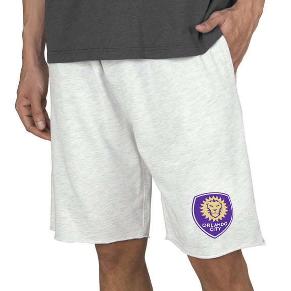 Men's Concepts Sport Oatmeal Orlando City SC Mainstream Terry Shorts
