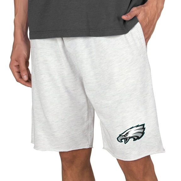 Men's Concepts Sport Oatmeal Philadelphia Eagles Mainstream Terry Shorts