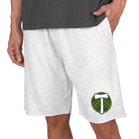 Men's Concepts Sport Oatmeal Portland Timbers Mainstream Terry Shorts