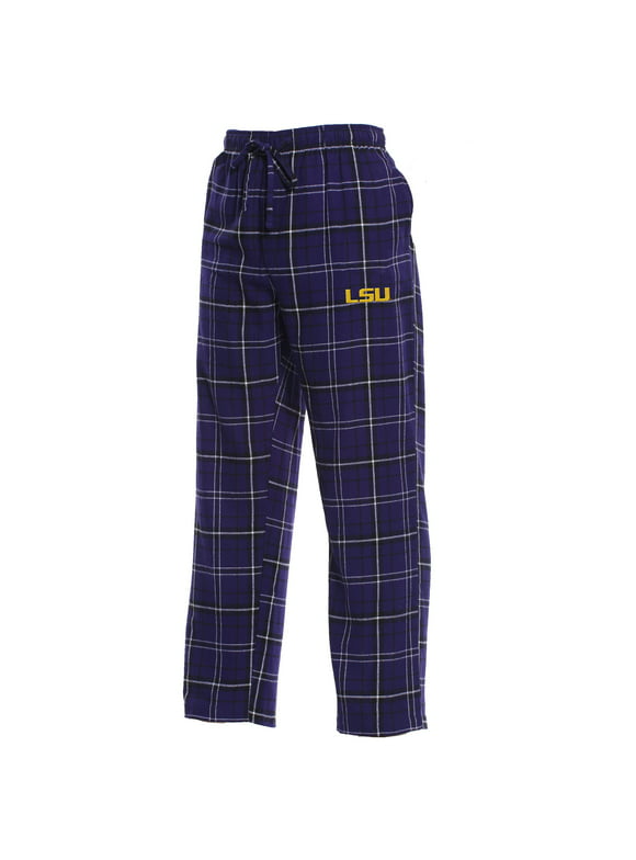 Men's Concepts Sport Purple/Black LSU Tigers Ultimate Flannel Pants