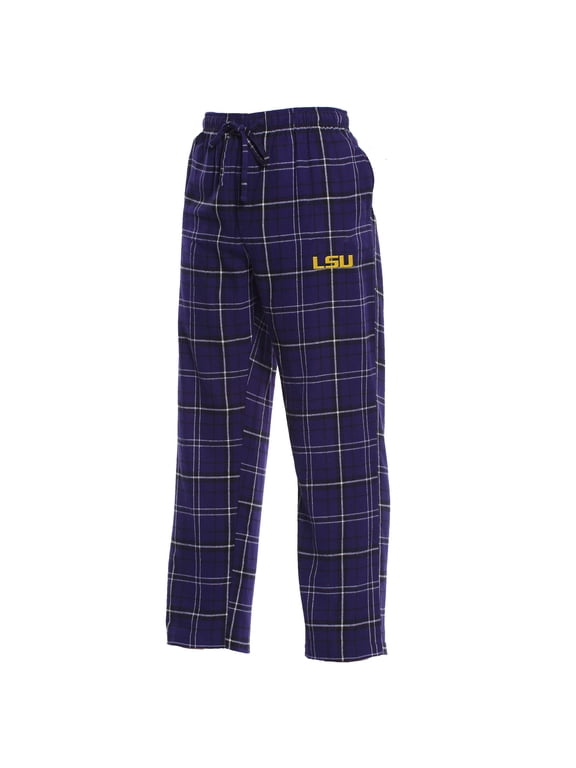 Men's Concepts Sport Purple/Black LSU Tigers Ultimate Flannel Pants