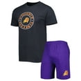 thumbnail image 1 of Men's Concepts Sport Purple/Black Phoenix Suns Top & Shorts Sleep Set, 1 of 5
