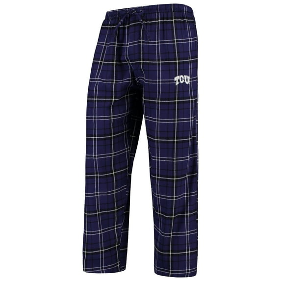 Men's Concepts Sport Purple/Black TCU Horned Frogs Ultimate Flannel Pants