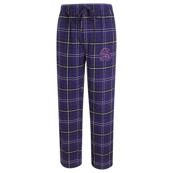 Men's Concepts Sport Purple/Black University of the South Tigers Ultimate Flannel Pants
