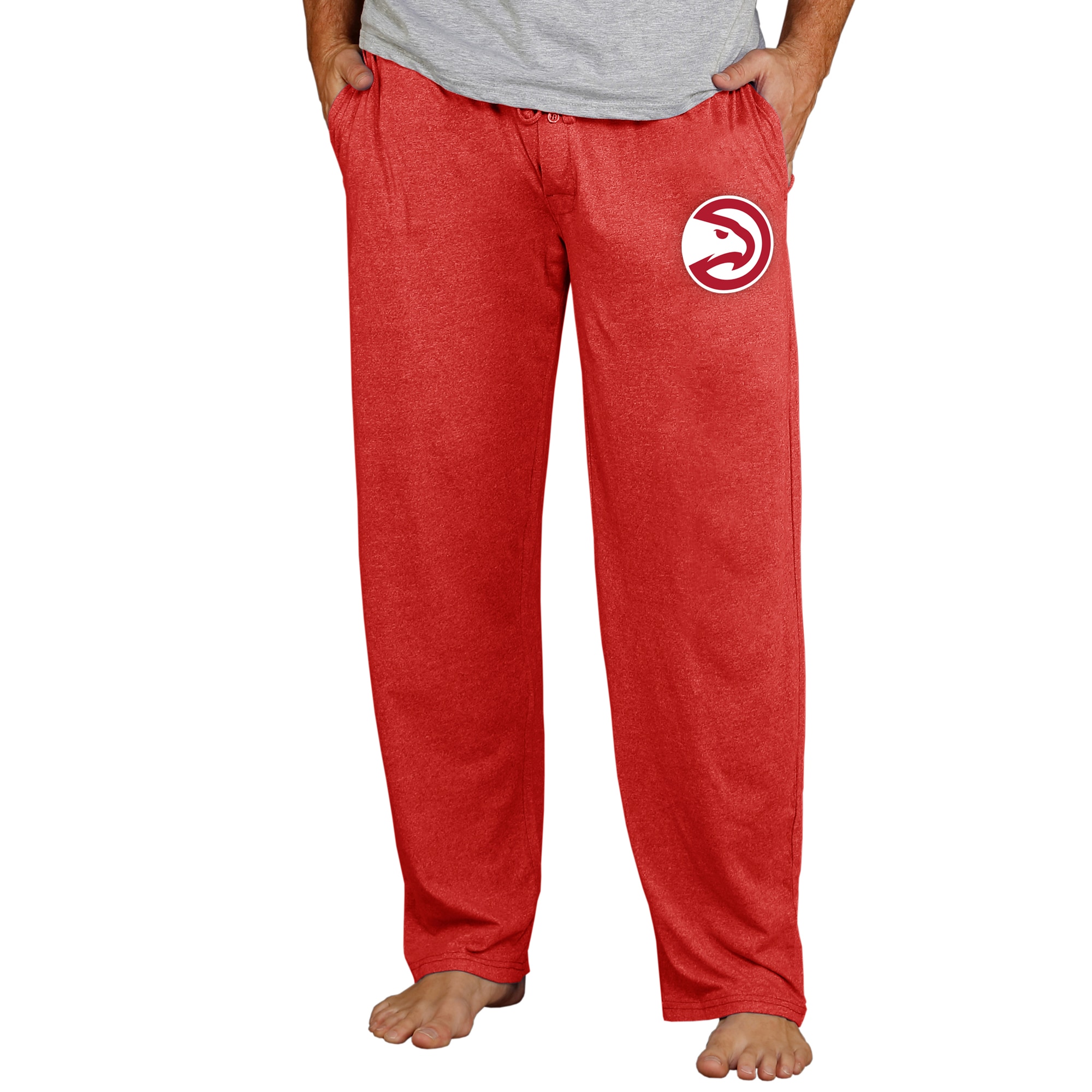 Men's Concepts Sport Red Atlanta Hawks Quest Knit Lounge Pants - image 1 of 1