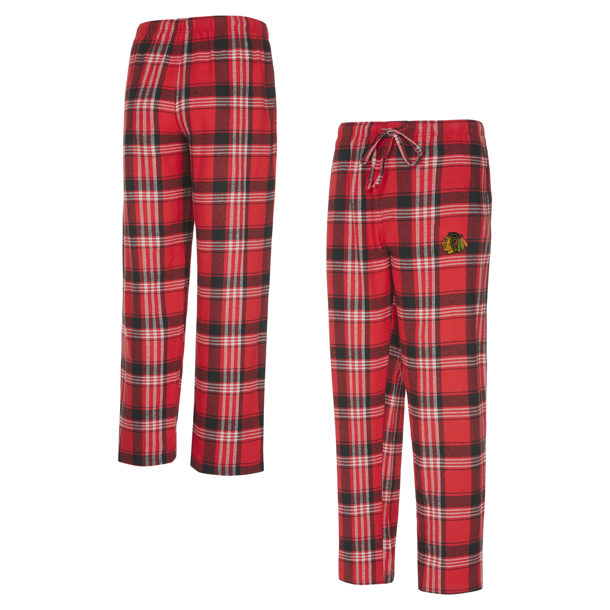 Men's Concepts Sport Red/Black Chicago Blackhawks Region Flannel Sleep ...