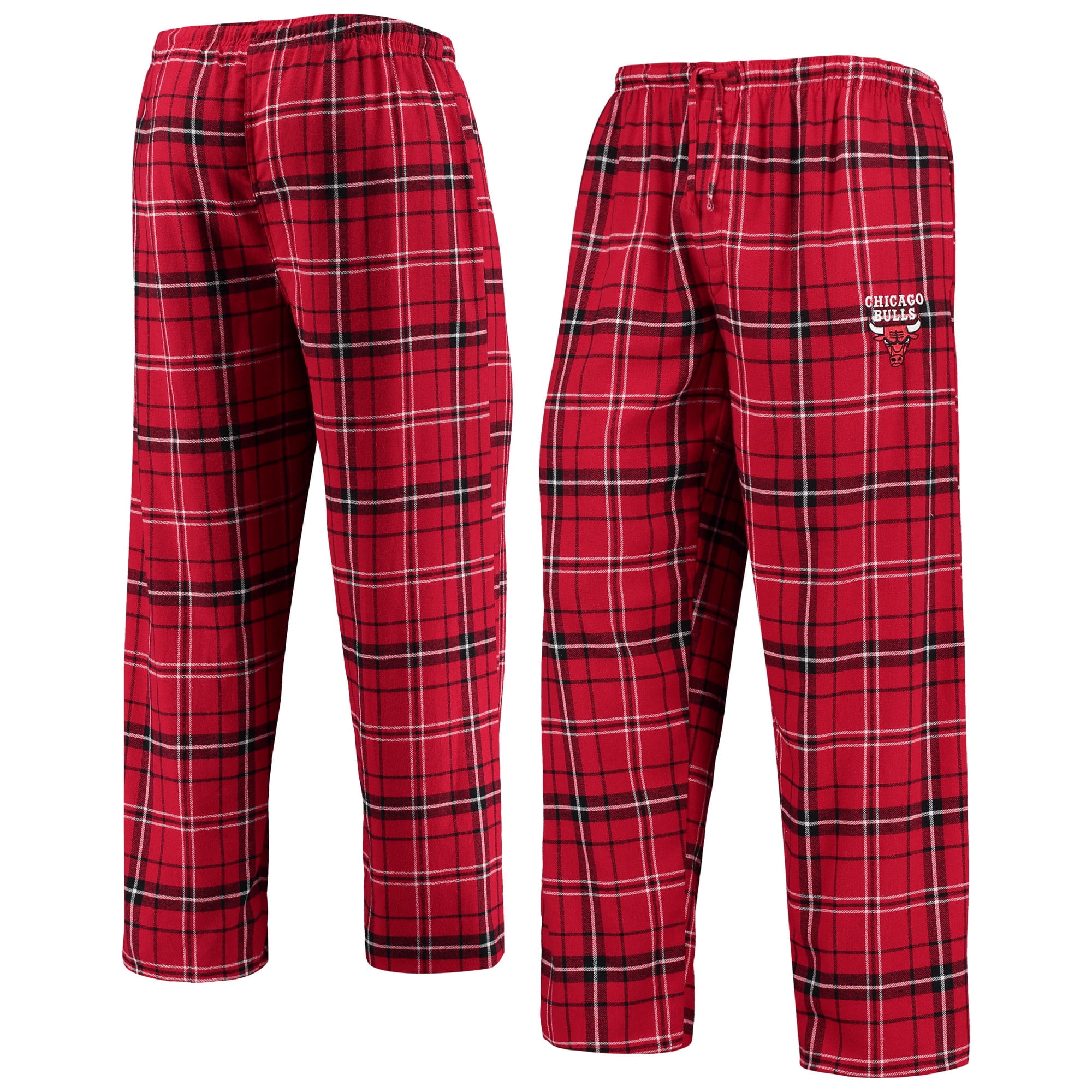Men's Concepts Sport Red/Black Chicago Bulls Ultimate Plaid Flannel ...
