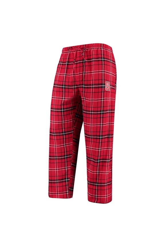 Men's Concepts Sport Red/Black NC State Wolfpack Ultimate Flannel Pants