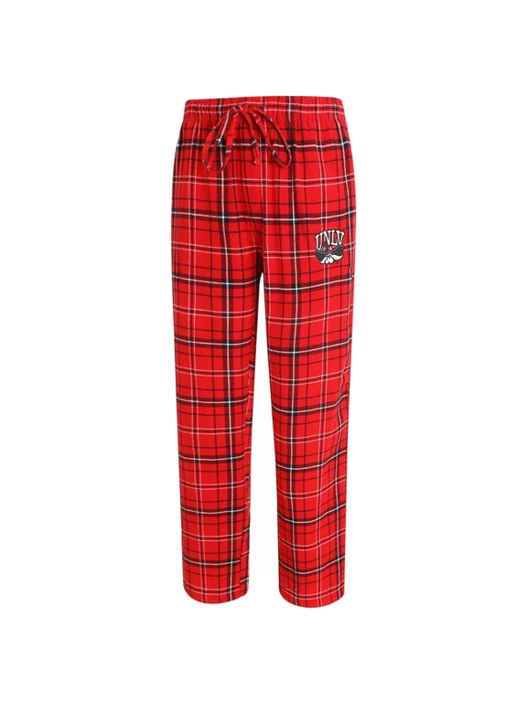 Men's Concepts Sport Red/Black UNLV Rebels Ultimate Flannel Pants