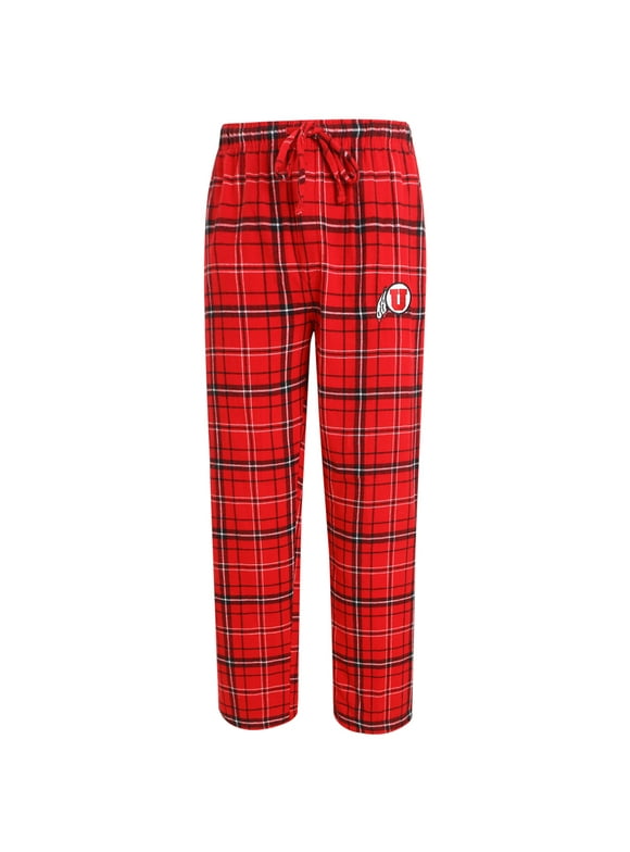 Men's Concepts Sport Red/Black Utah Utes Ultimate Flannel Pants