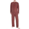thumbnail image 1 of Men's Concepts Sport Red Dallas Stars Holly Knit Long Sleeve Top & Pants Set, 1 of 1