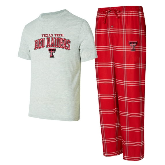 Men's Concepts Sport Texas Tech Red Raiders Top & Pants Sleep Set