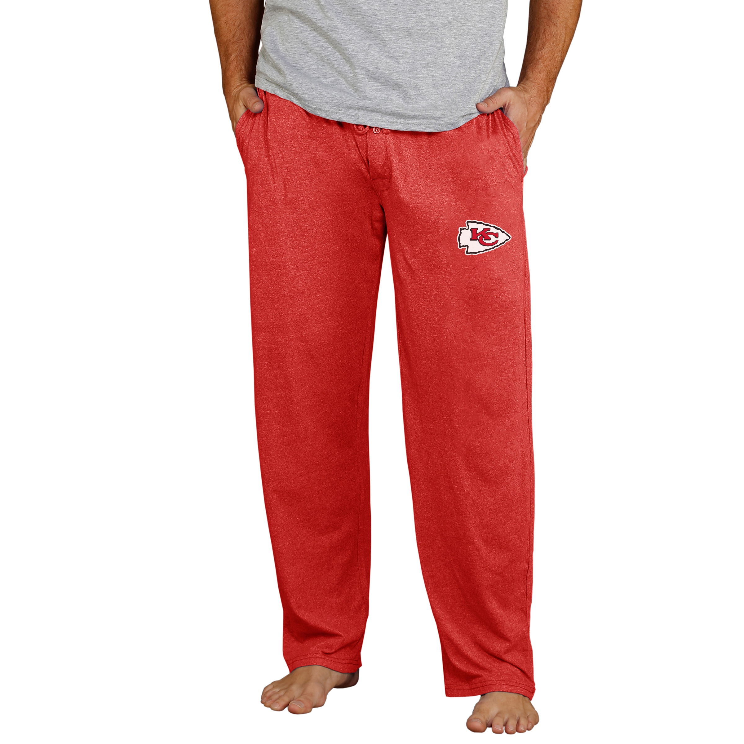 Men's Concepts Sport Red Kansas City Chiefs Lightweight Quest Knit Sleep Pants - image 1 of 1